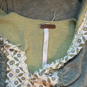 Free People Green Midi Dress